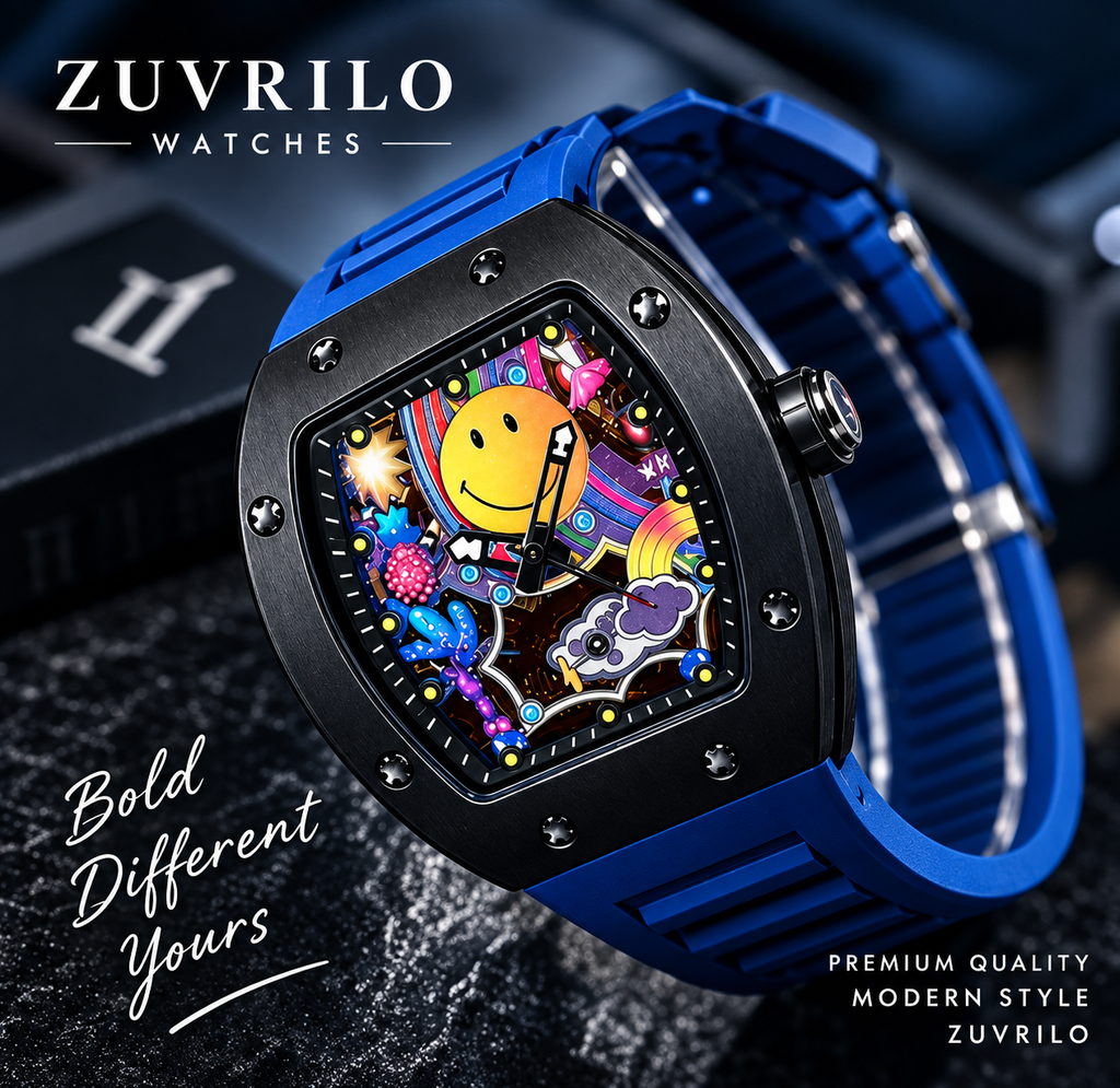Urban Art Smiley Watch