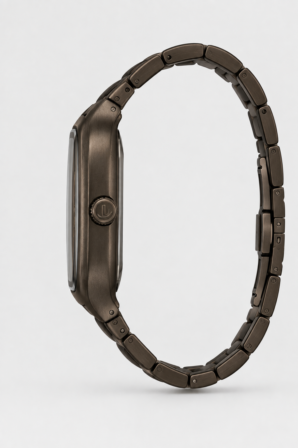 Skeleton-Style Square Watch