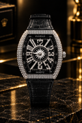 Rhinestone Cushion Watch